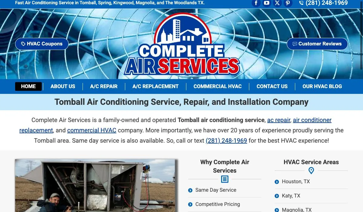 Complete Air Services cover