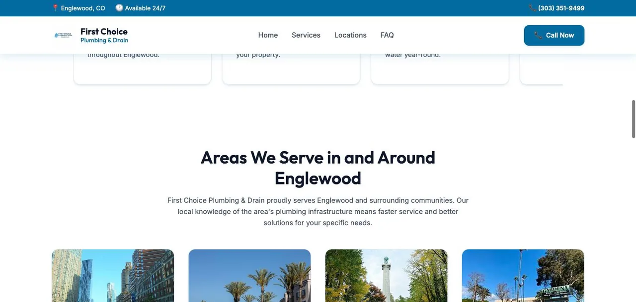 First Choice Plumbing & Drain Englewood cover