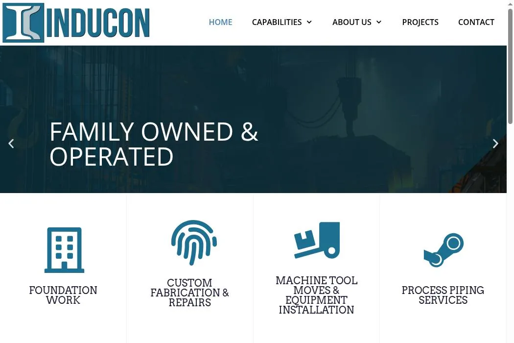 Inducon, Inc. cover