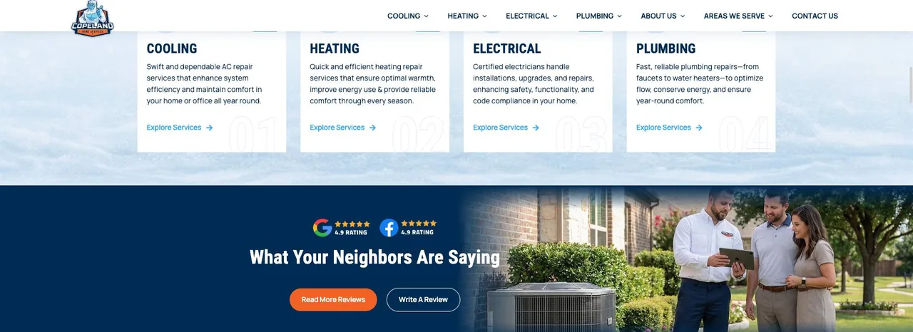 Copeland Home Services cover