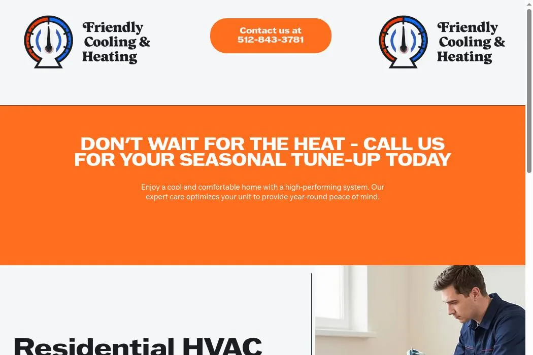 Friendly Cooling and Heating cover