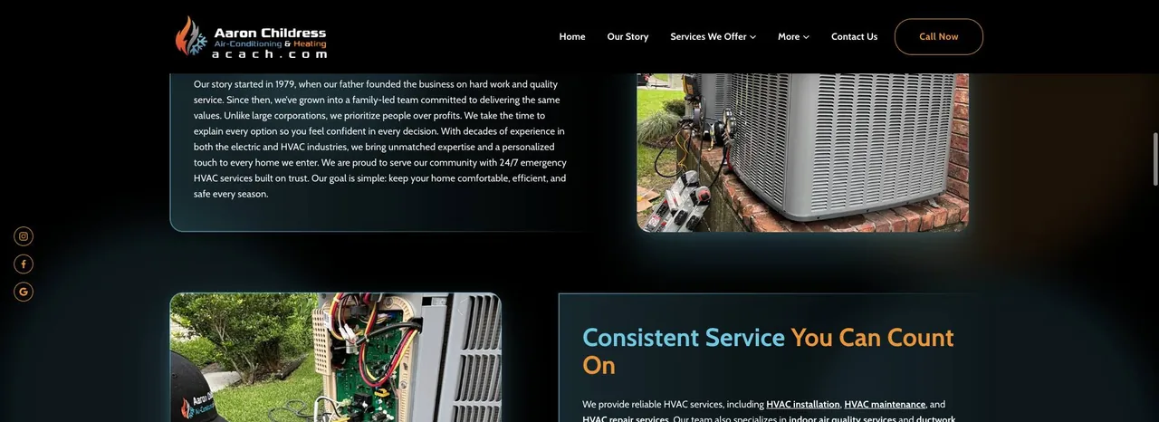 Aaron Childress Air Conditioning & Heating Company cover