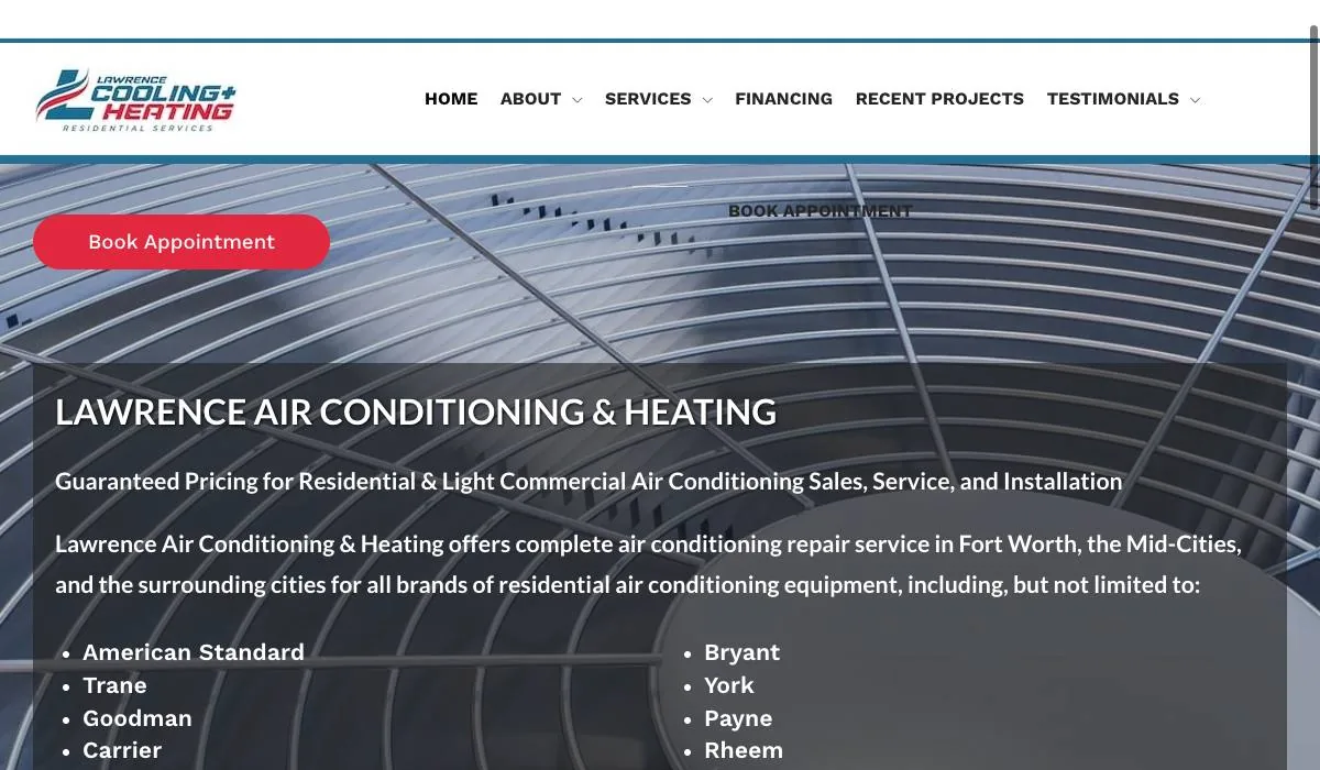 Lawrence Air Conditioning & Heating cover