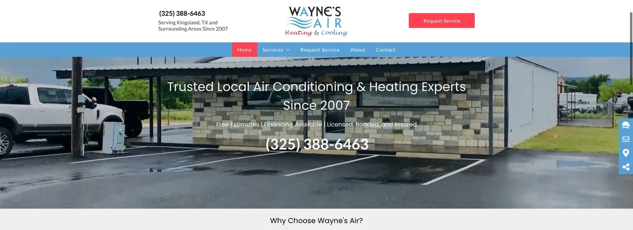 Wayne's Air cover