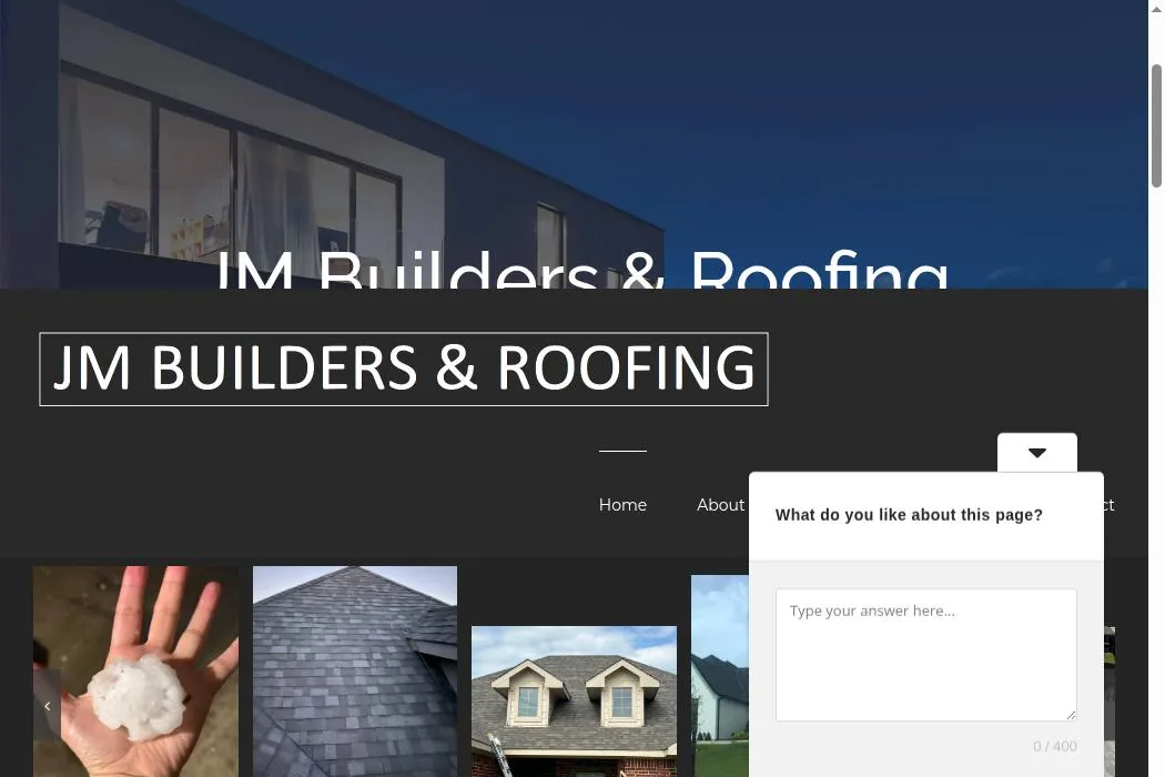 JM Builders & Roofing cover