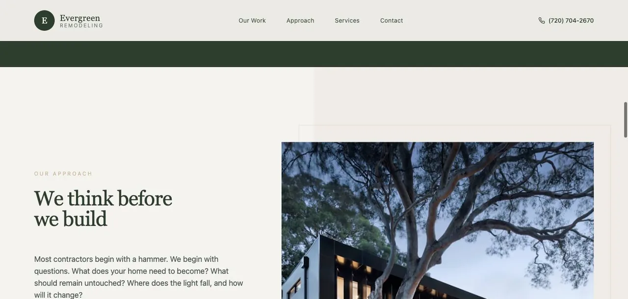 Evergreen Remodeling cover