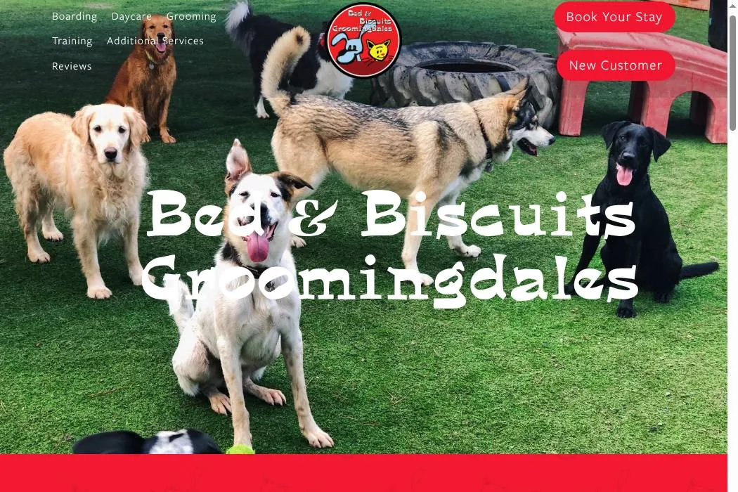 Bed & Biscuits Groomingdales cover