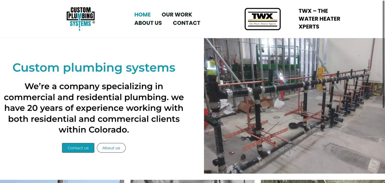 Custom Plumbing Systems cover