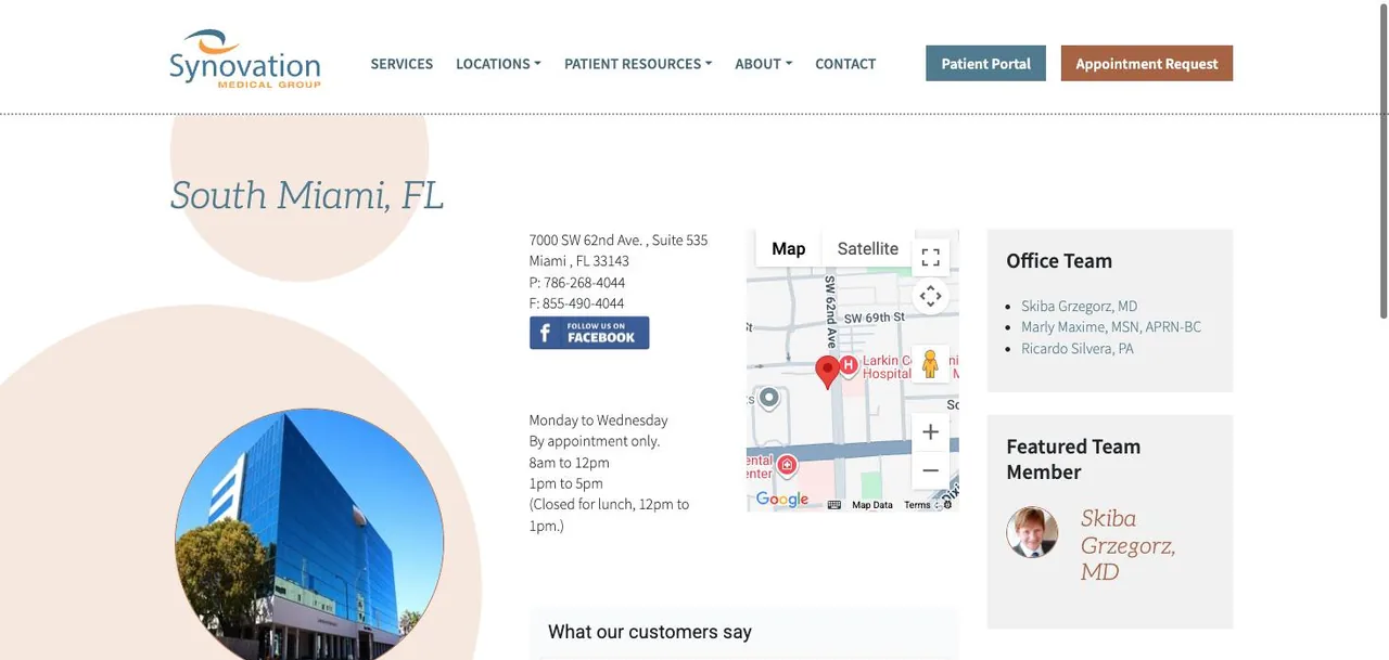 Synovation Medical Group cover