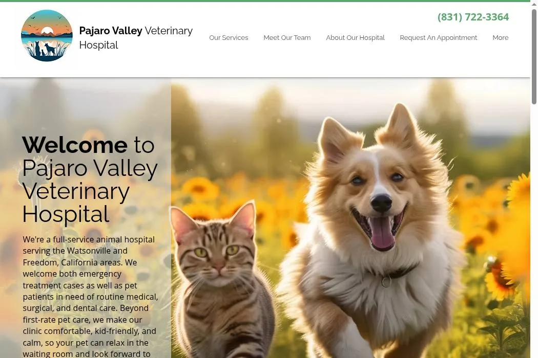 Pajaro Valley Veterinary Hospital cover
