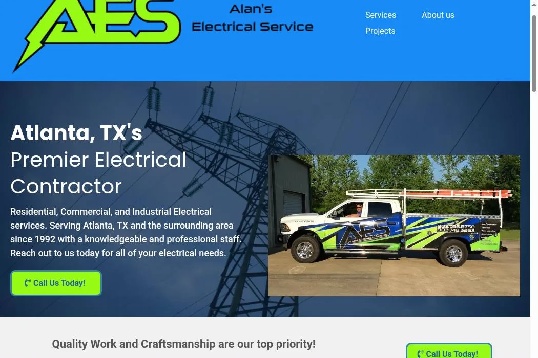 Alan's Electrical Service cover