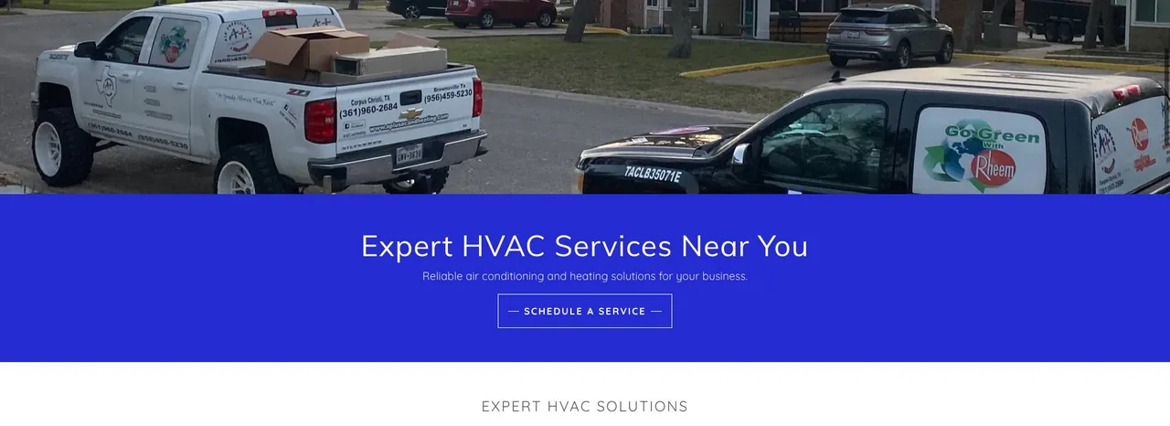 A+ Air Conditioning cover