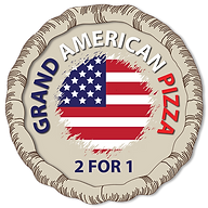 Grand American Pizza logo