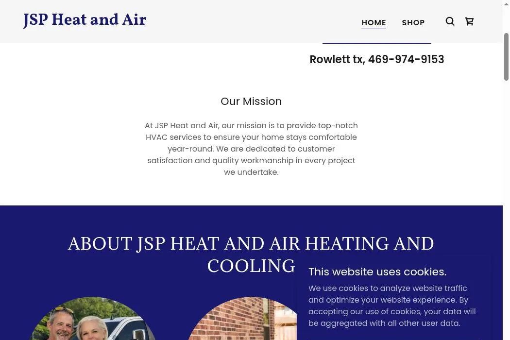 JSP Heat and Air cover