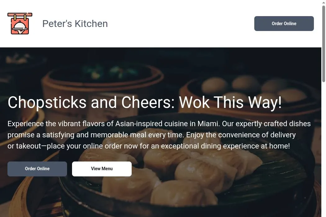 Peter's Kitchen cover