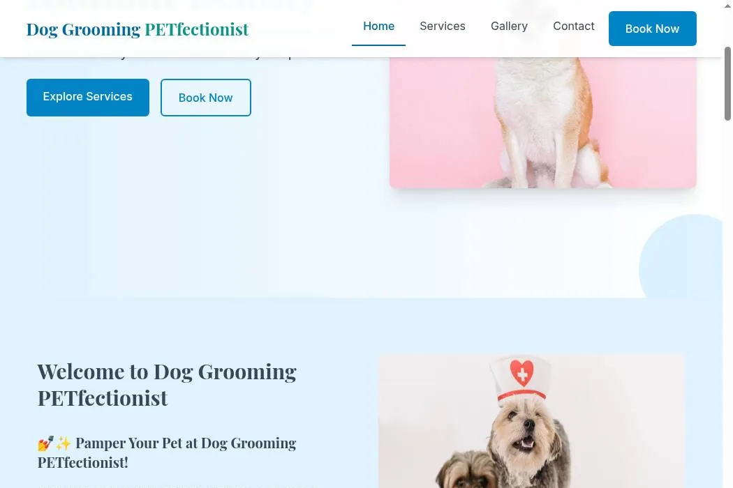 Dog Grooming PETfectionist cover