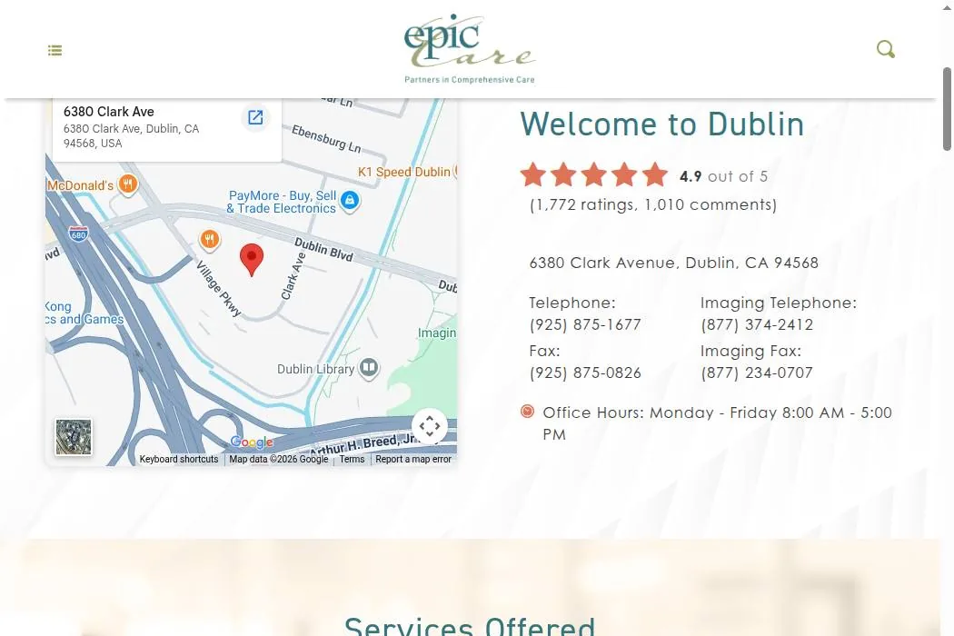 Epic Care cover