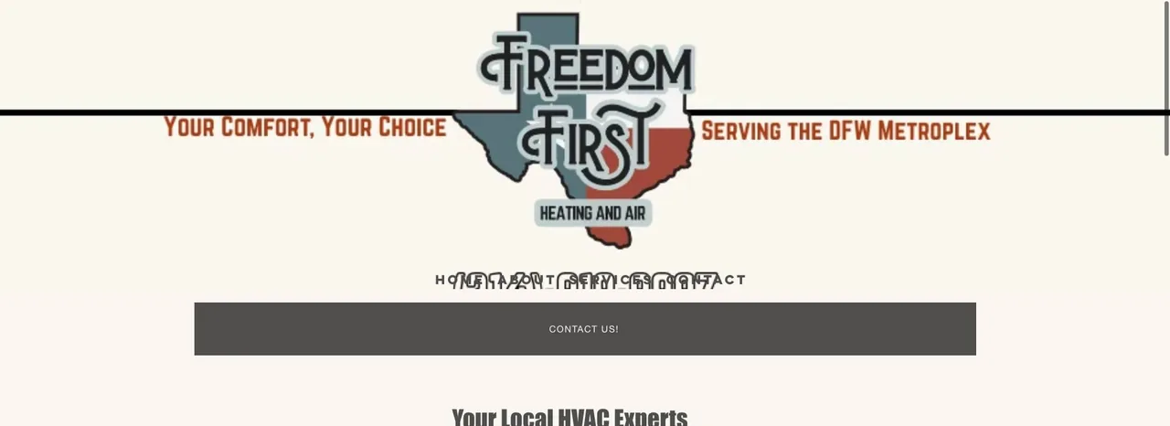 Freedom First Heating + Air cover