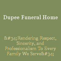 Dupee Funeral Home logo
