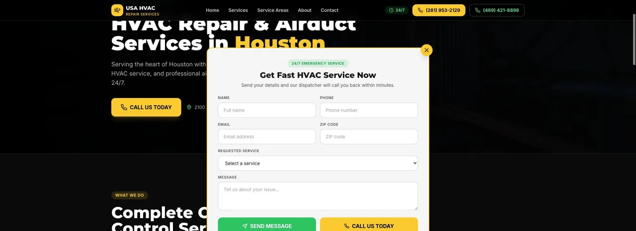 USA HVAC Repair Services cover