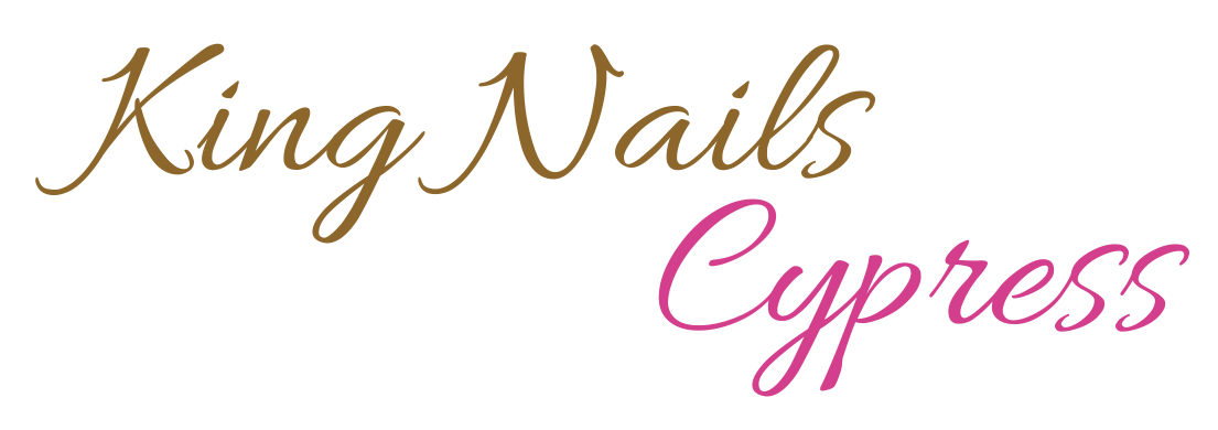 King Nails Cypress logo
