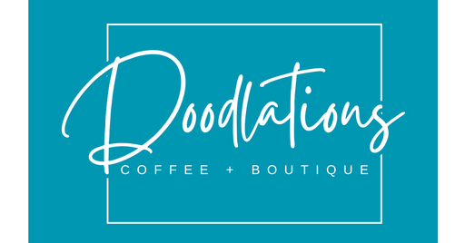 Doodlations Coffee Bar & Boutique logo