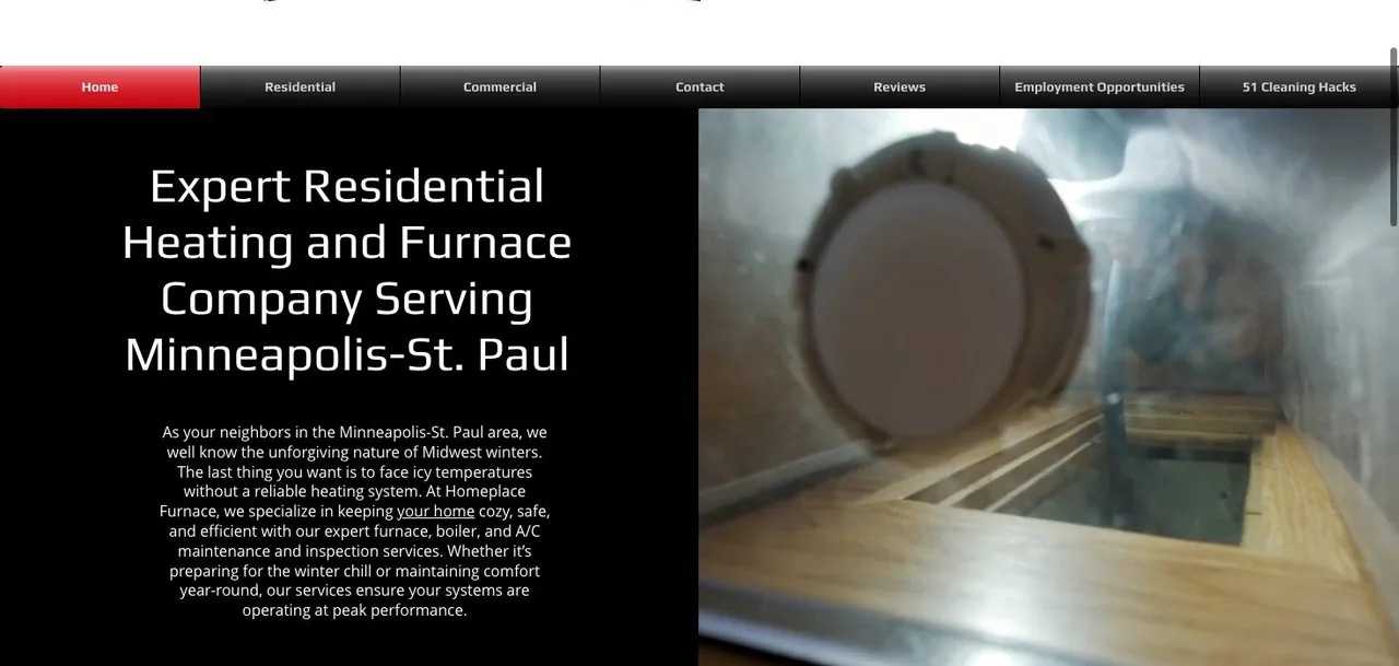 Homeplace Furnace cover