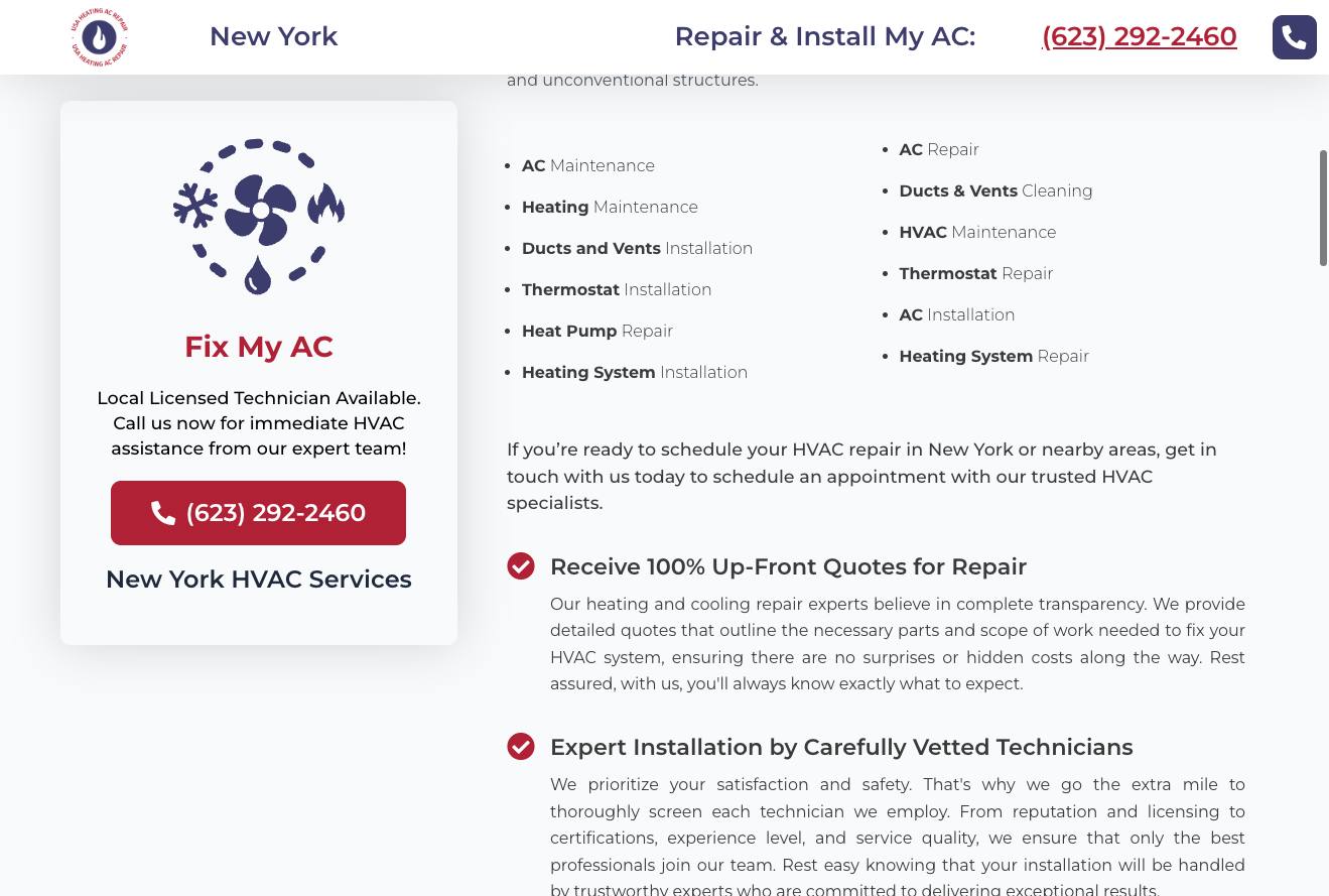 USA Heating AC Repair cover