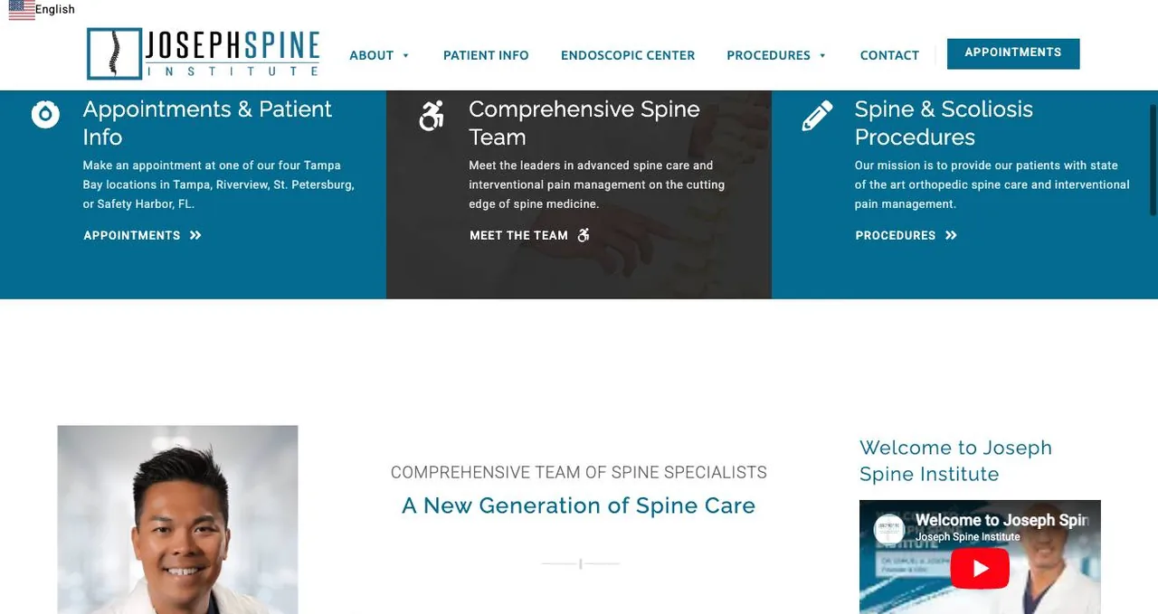 Joseph Spine Institute cover