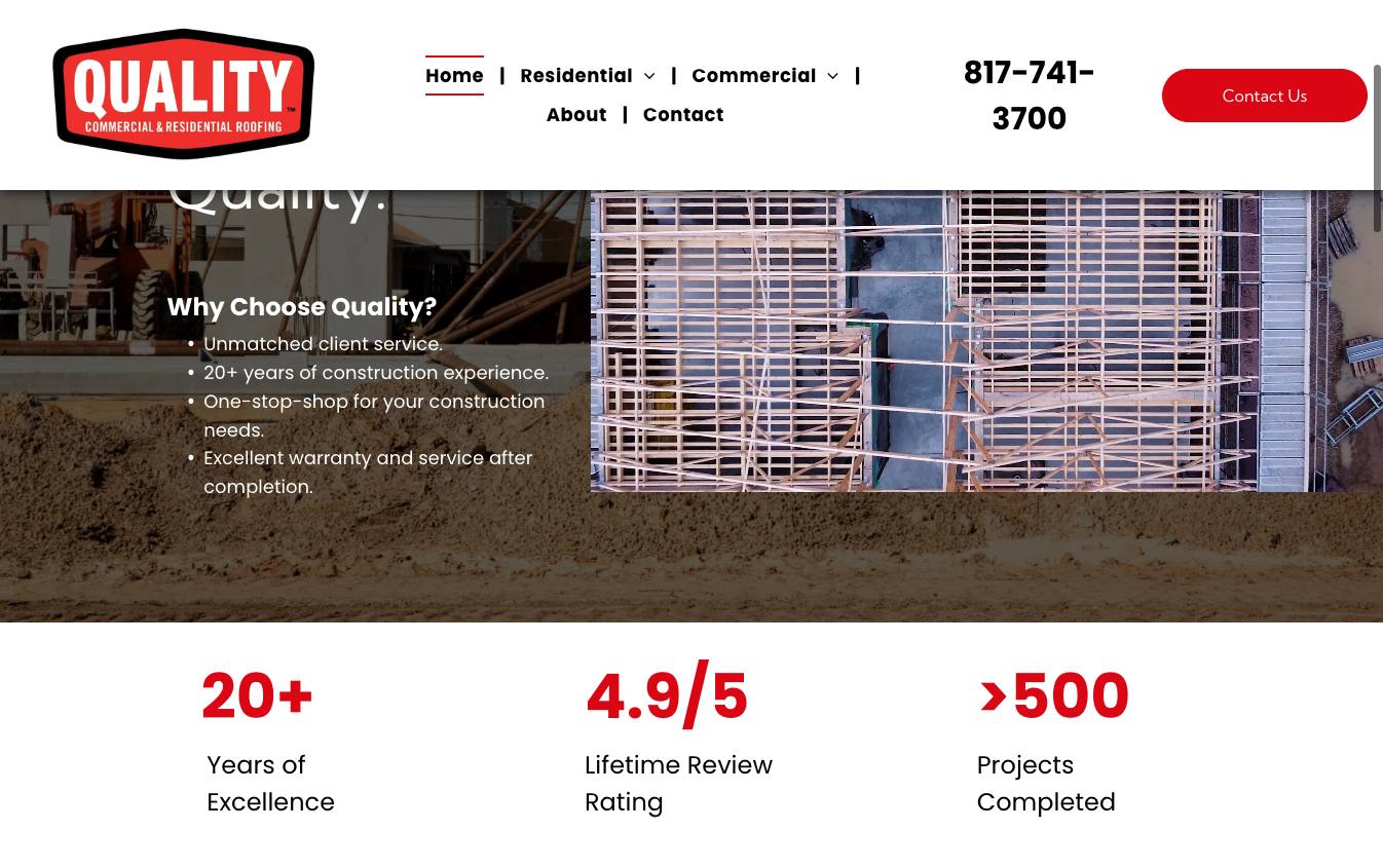 Quality Construction cover