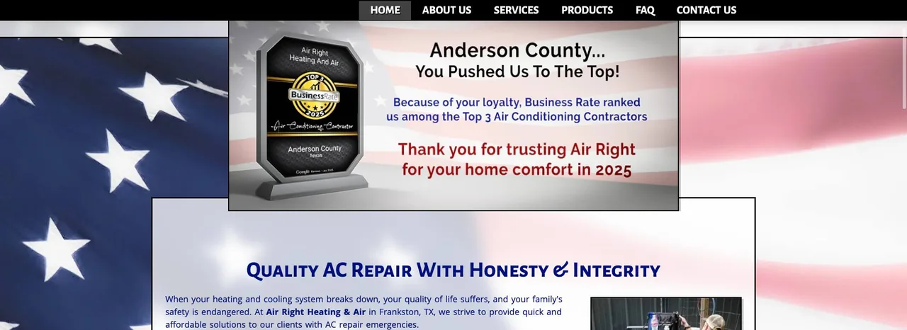Air Right Heating & Air cover