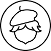 Hazelnuts Crêperie Inc. logo