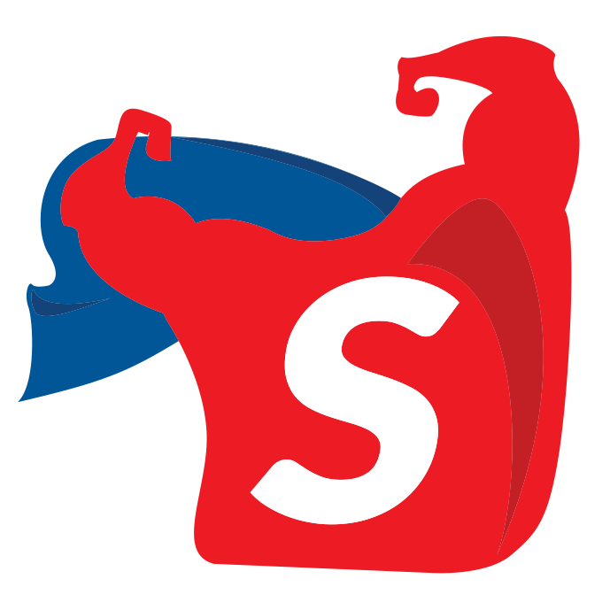 Superman Moving & Storage Express logo