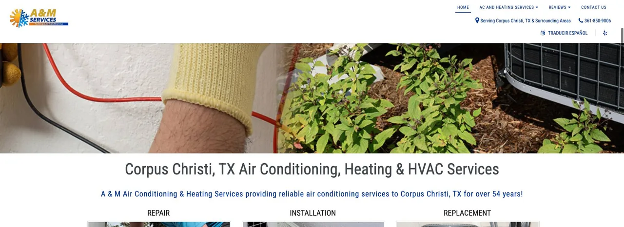 A & M Air Conditioning & Heating Services cover