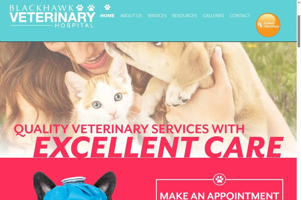 Blackhawk Veterinary Hospital cover