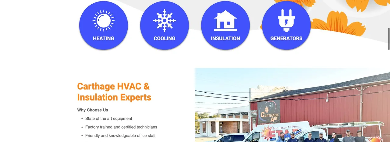 Carthage Air & Insulation cover