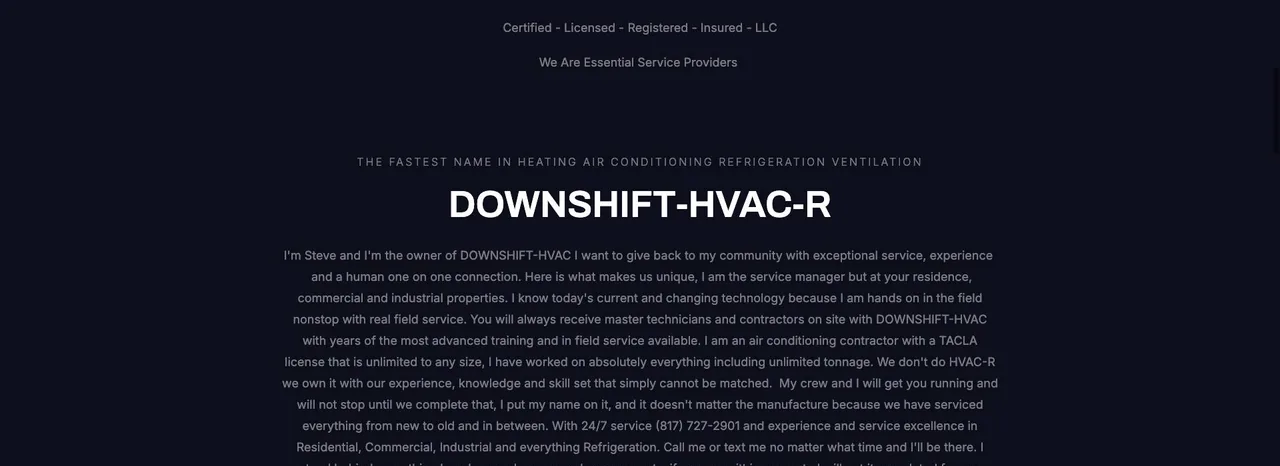 DOWNSHIFT-HVAC-R cover
