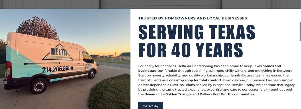Delta Air Conditioning cover