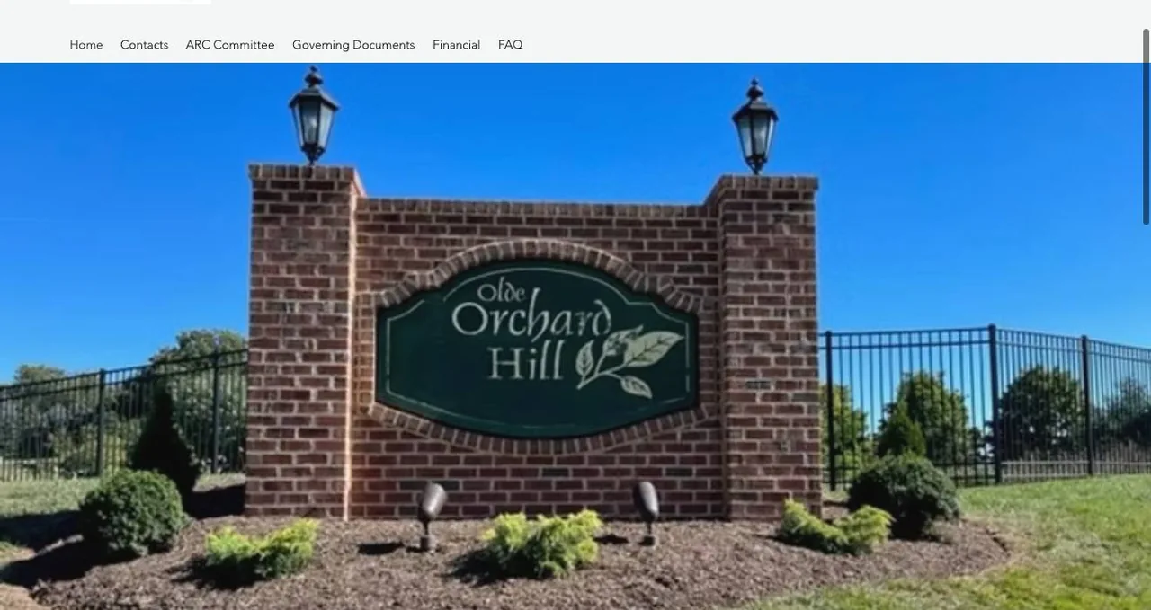 Olde Orchard Hill Home Owners Association cover