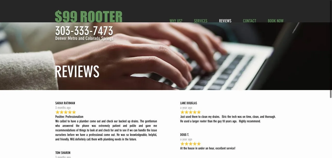 $99 ROOTER cover
