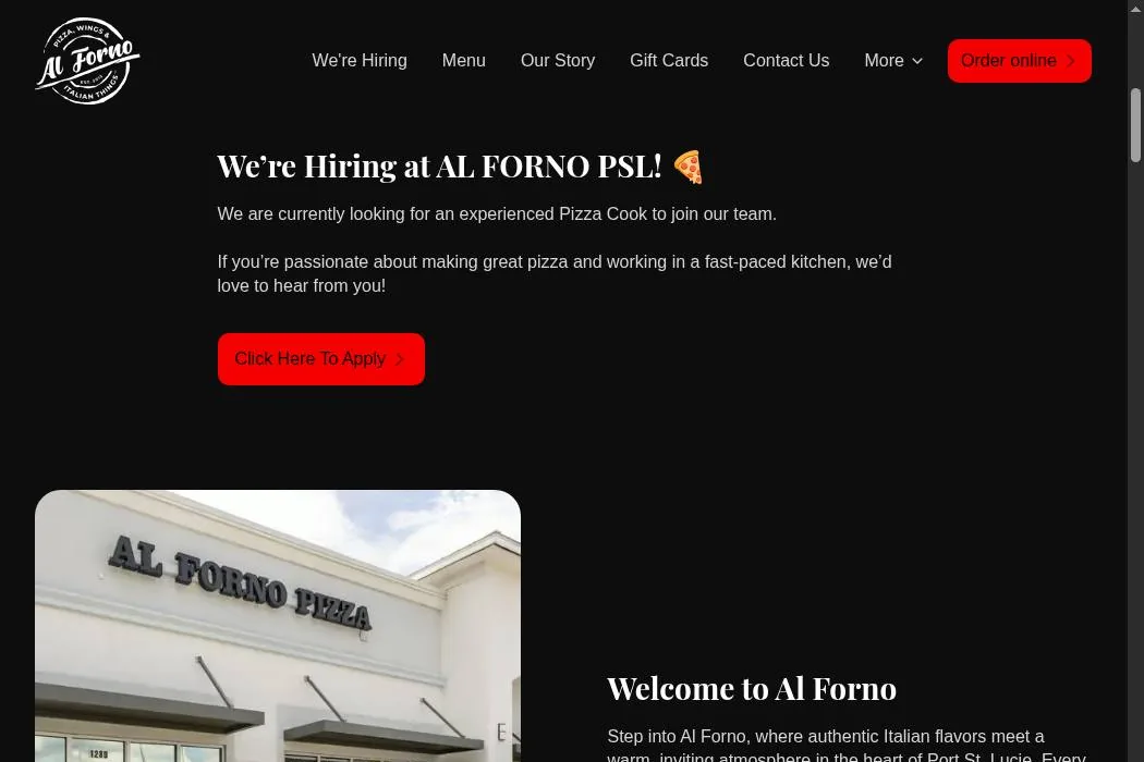 Al Forno cover