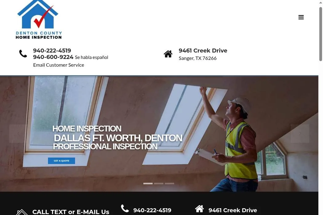 Denton County Home Inspection cover