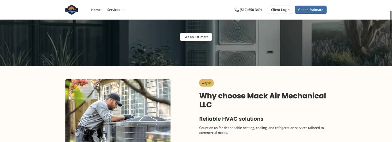 Mack Air Mechanical LLC cover
