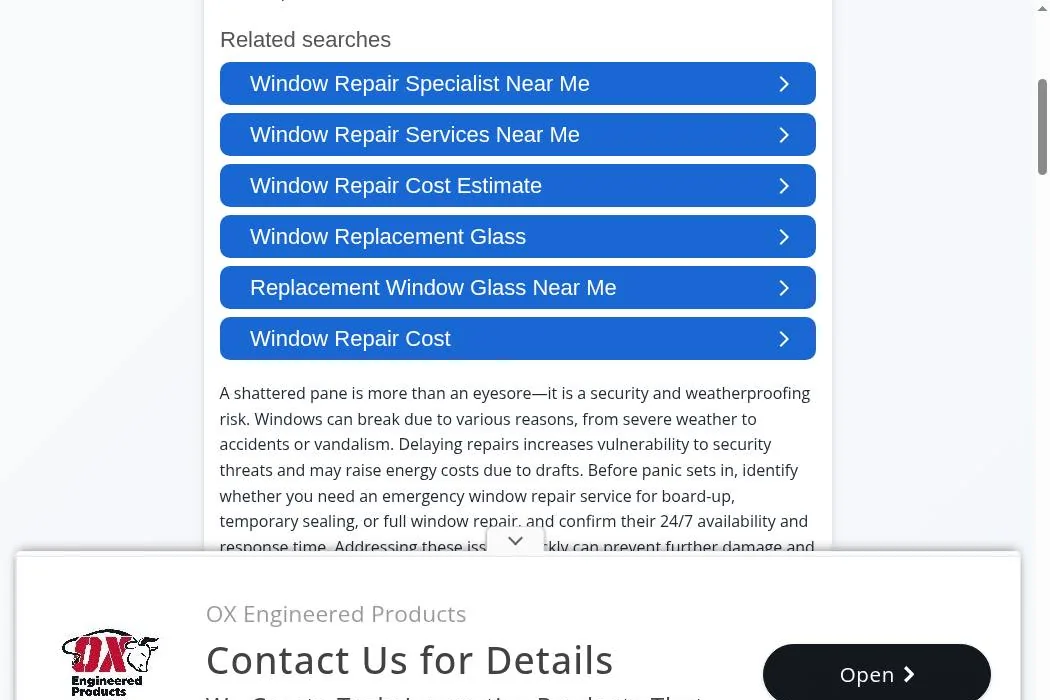MKS Repair Services cover
