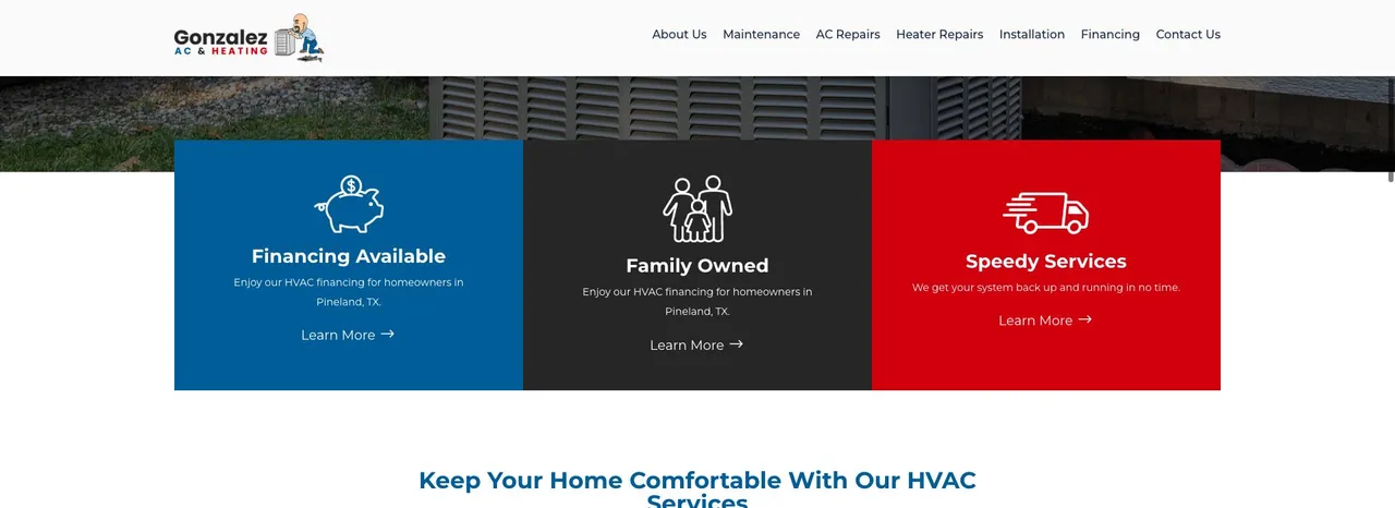 Gonzalez Heating & Air Conditioning cover