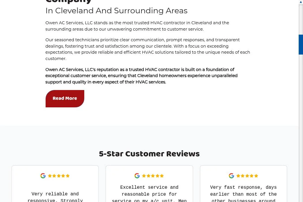 Owen AC Services, LLC cover
