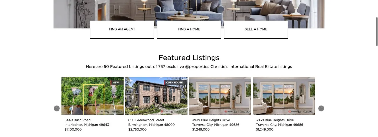 @properties Christie’s International Real Estate cover