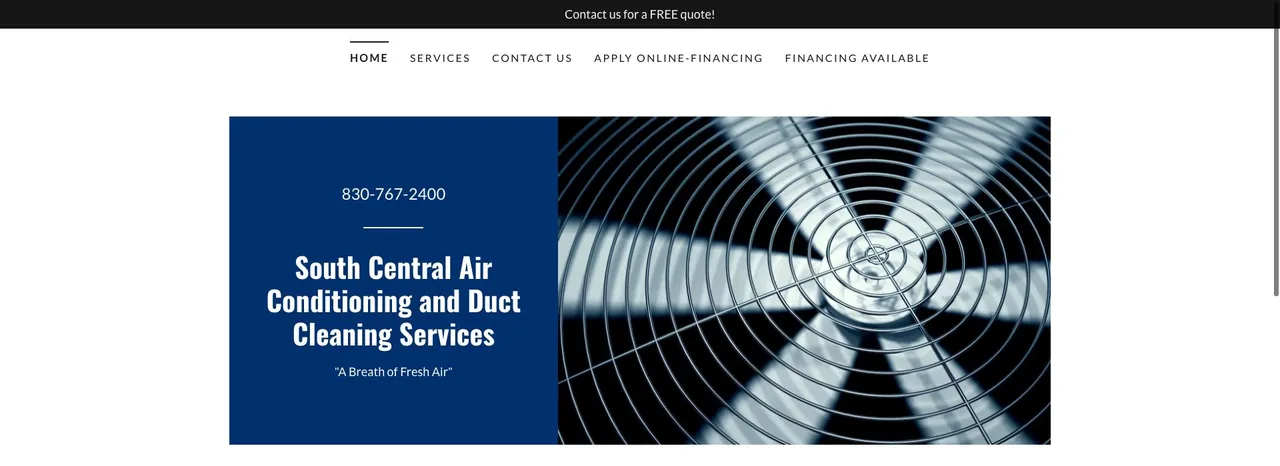South Central Air Conditioning and Duct Cleaning Services cover