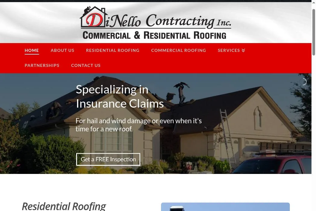 DINELLO CONTRACTING, INC. cover