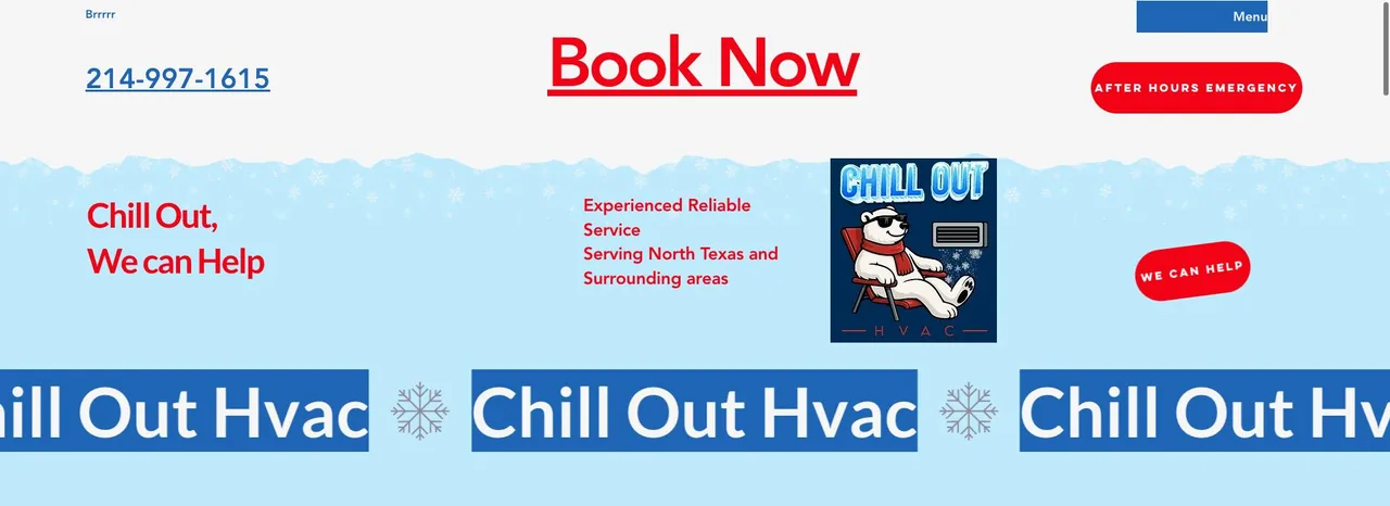 Chill Out HVAC cover